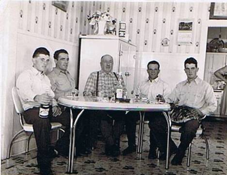 Manech Gariador and his nephews in Buffalo, Wyoming